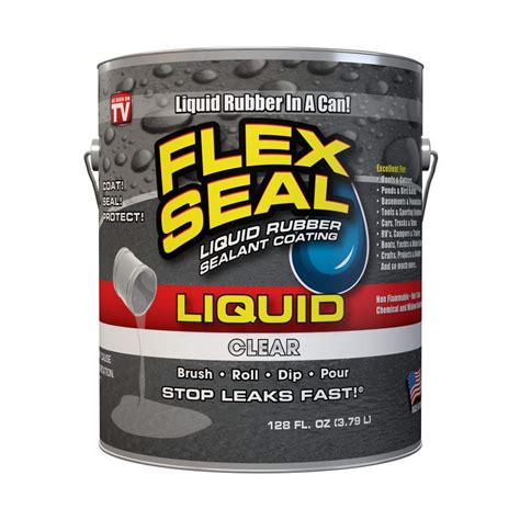 bucket test flex seal|flex seal 1 gallon.